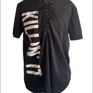 Papaya ‘Killin It’ Lace Up Shirt